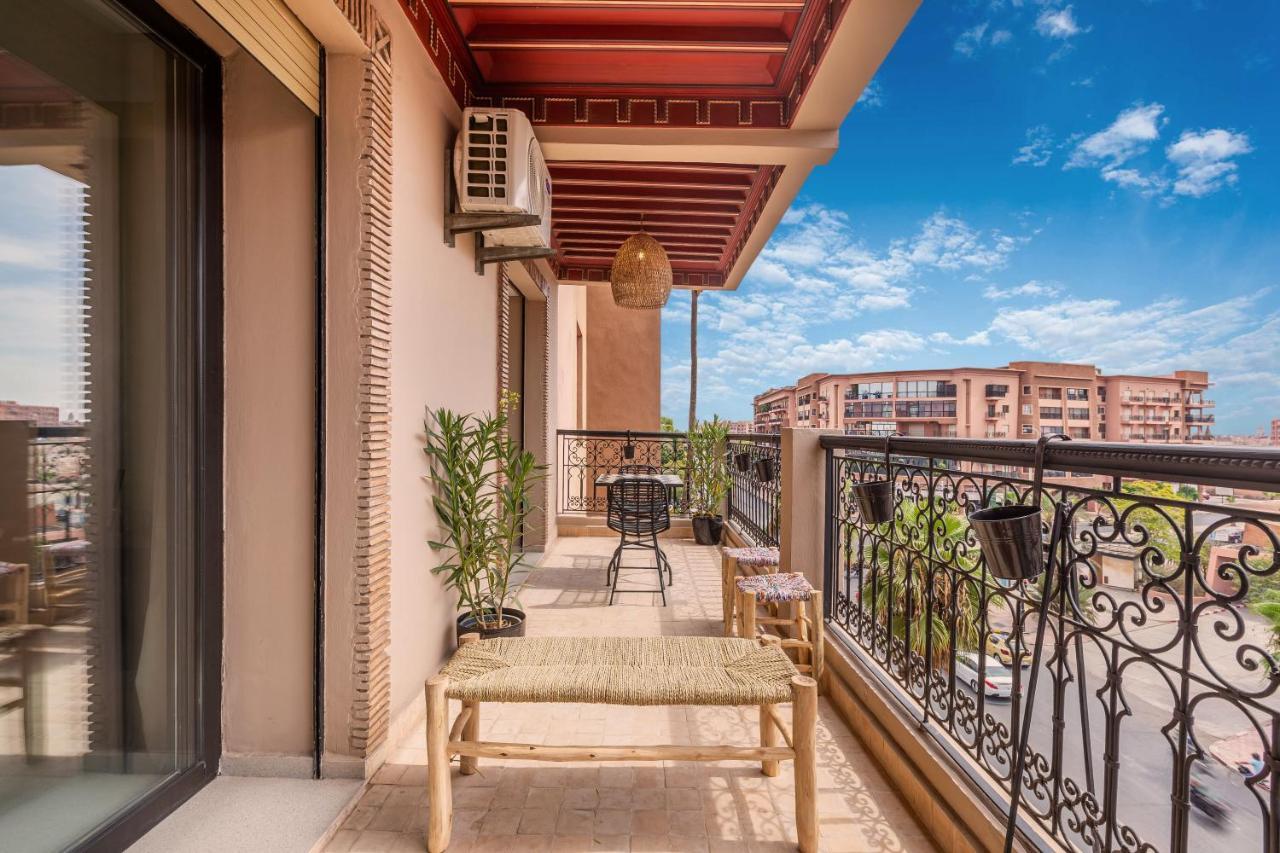 L'Atelier N°12, Loft, Terrasse Apartman Marrákes Kültér fotó