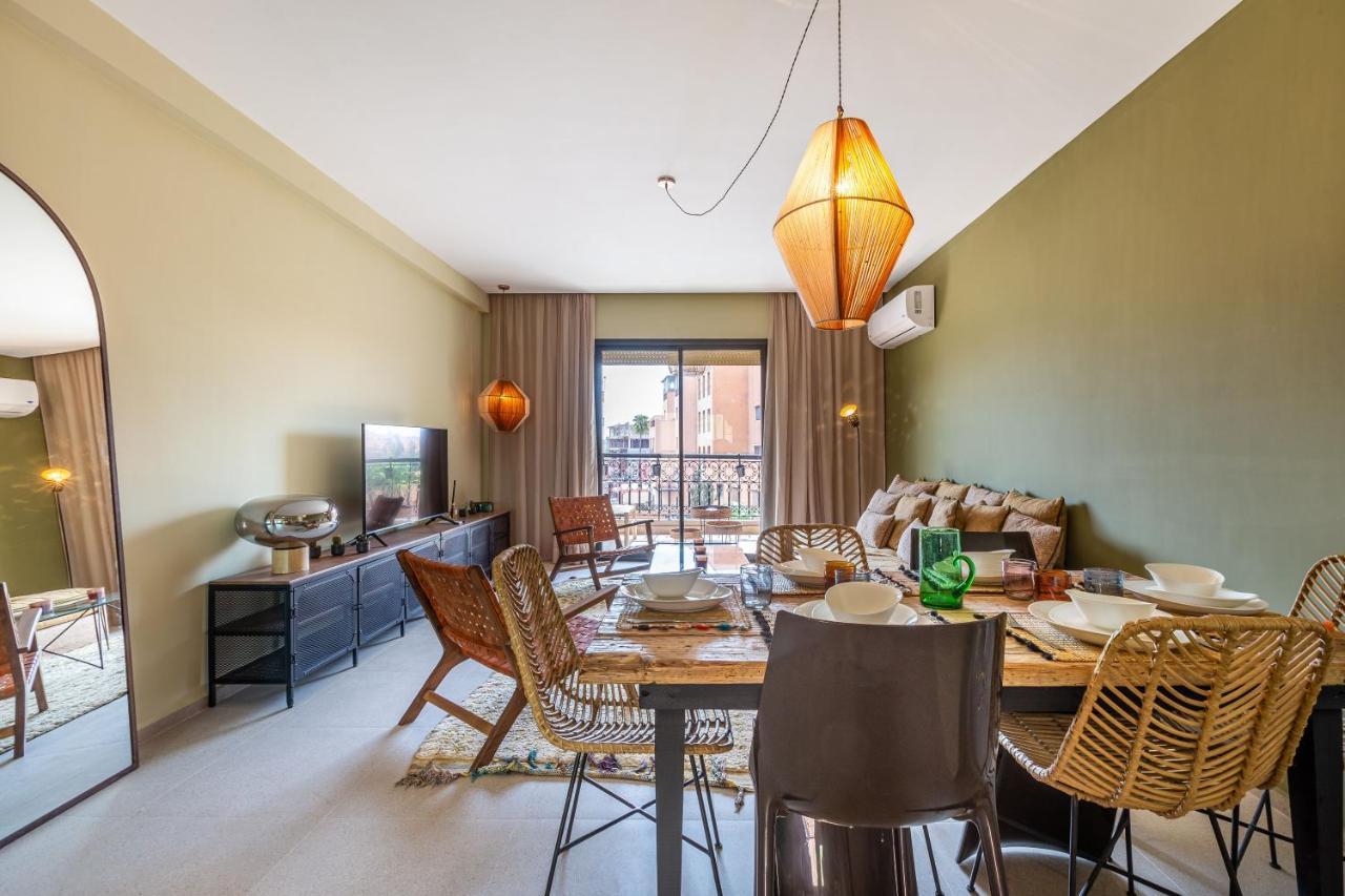L'Atelier N°12, Loft, Terrasse Apartman Marrákes Kültér fotó