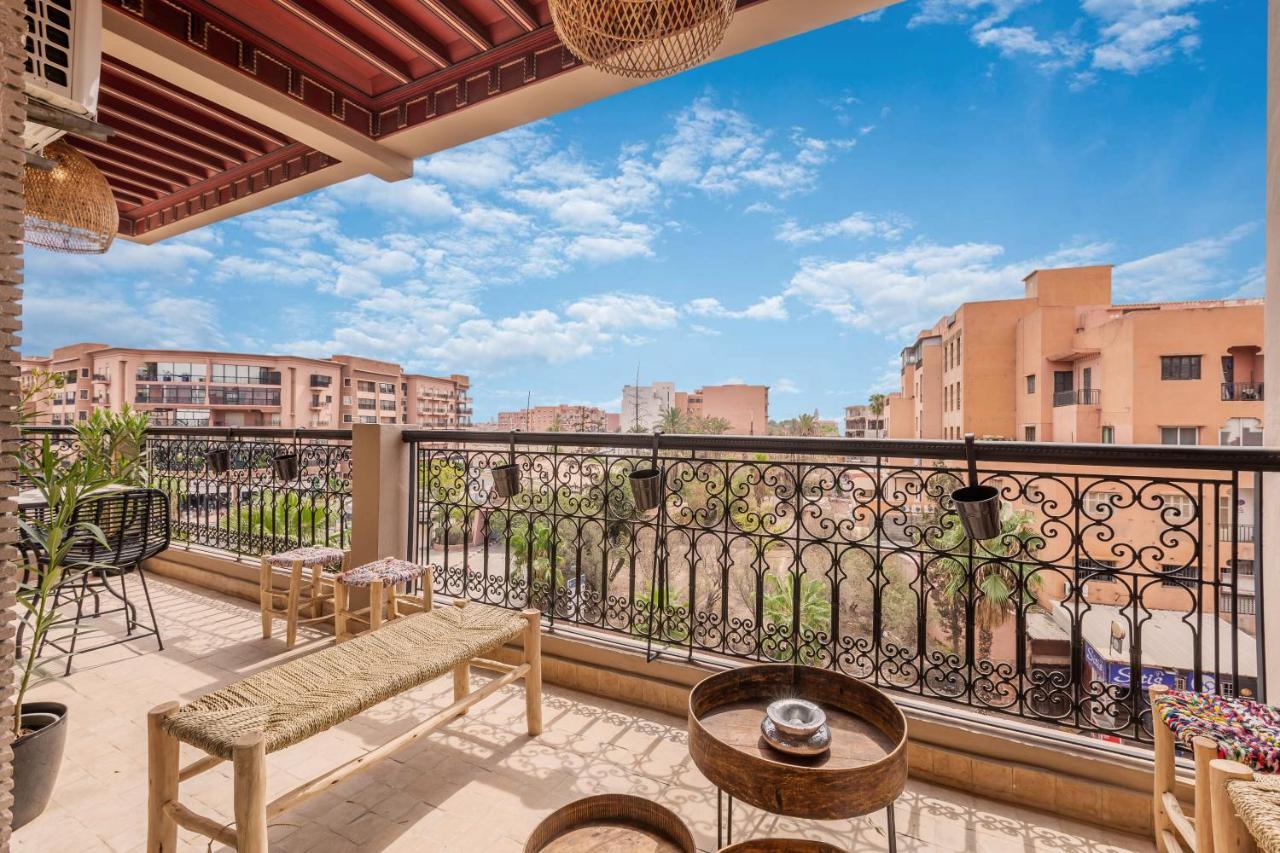 L'Atelier N°12, Loft, Terrasse Apartman Marrákes Kültér fotó